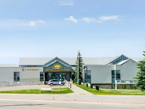 North Peace Secondary School Front