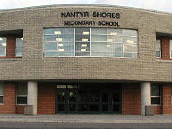 Nantyr Shores Secondary School Gebäude