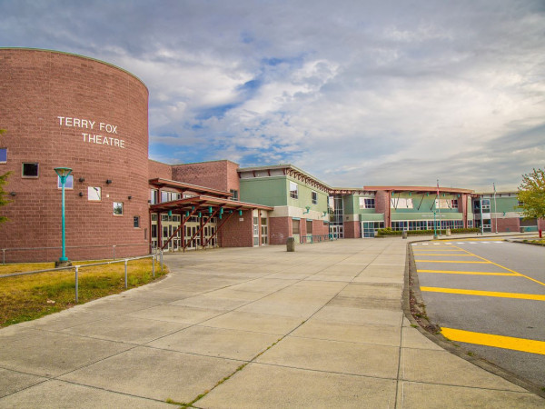 Terry Fox Secondary School Entrance