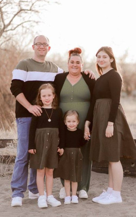 Familienfoto der Familie Endicott