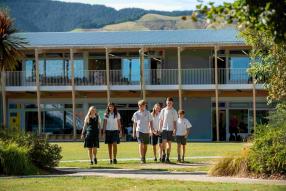 Waimea College Outdoor Education Class