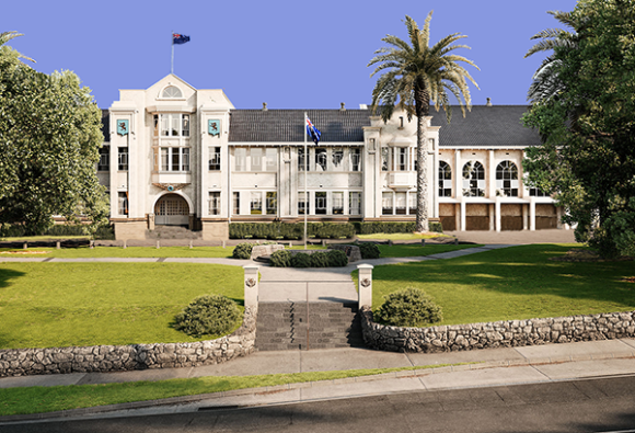 Mount Albert Grammar School Gebäude