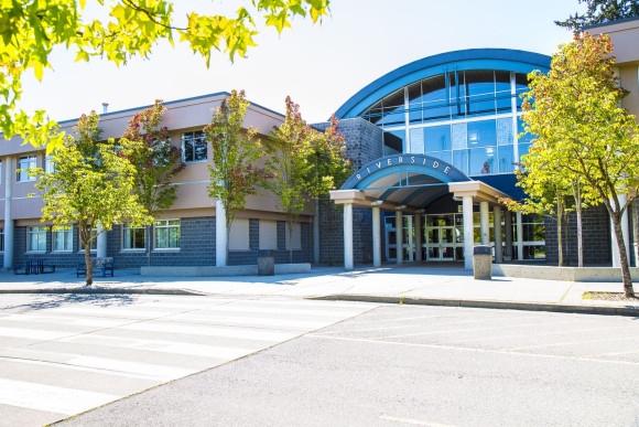 Riverside Secondary School Entrance