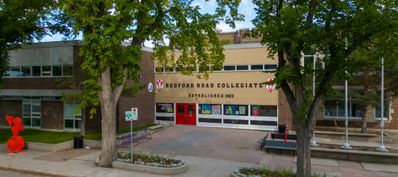 Bedford Road Collegiate Schuleingang
