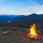 Summercamp Lagerfeuer USA